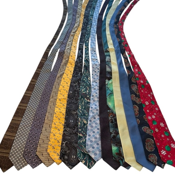 Men’s Assorted Silk Tie Collection (14)